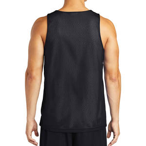 Muscle Bodybuilding Fitness T-shirts sans manches Garniture contrastée - Product Image 5