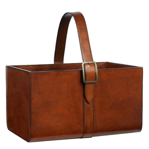 Canasta de Regalo Vacía de Estilo Clásico de Alta Gama, Económica, para las Fiestas, Canasta de Regalo Navideña con Asa, Multifuncional - Product Image 3