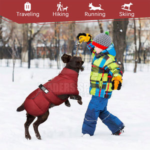 Chaqueta impermeable para cara de perro, ropa de invierno para mascotas, gruesa con cremallera, bajo precio - Product Image 6