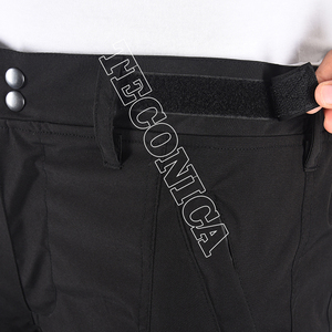 Venta al por mayor OEM pantalones de esquí snowboard hombres mujeres a prueba de viento cremallera High Street estilo Hip Hop cintura elástica ropa informal - Product Image 3