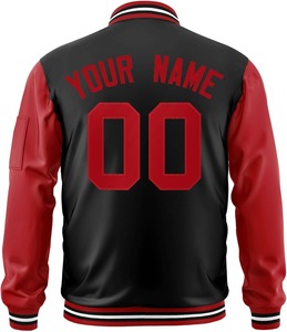 เสื้อแจ็กเก็ตทีมทีมทีมออกแบบได้ตามต้องการเสื้อแจ็คเก็ตบอมเบอร์สีไม่เหมือนใคร - Product Image 5