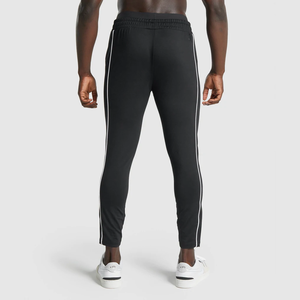 กางเกงกีฬาแบบลำลองของผู้ชายกางเกงวอร์มเอวยางยืดเฮฟวีเวตพร้อมกระเป๋าโลโก้ตามสั่งกางเกงวิ่ง - Product Image 4