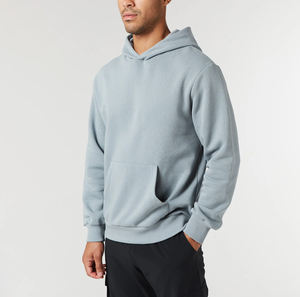 Sweats à capuche vierges lourds de haute qualité pour hommes coupe surdimensionnée 100 pour cent coton Style pull personnalisable vêtements en gros - Product Image 4