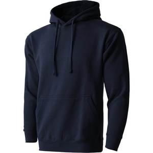 Sweat-shirt à capuche pour homme en polyester/coton mélangé lourd, coupe-vent, respirant, décontracté, manches longues - Product Image 6