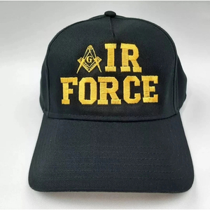 Gorra de Béisbol Masónica para Hombre, Bordada con Insignias, Estilo Hip Hop, Personalizada - Product Image 1