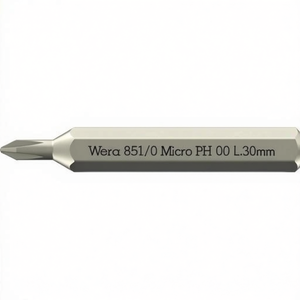 Wera 851/0 Micro PH 00 L.30mm Bit Micro-PH <b>Screwdriver</b> - Product Image 2