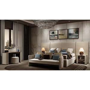 San Marco XL Letto <b>Bed</b> Italian-Style Luxury <b>Queen</b> and King <b>Size</b> Soft <b>Bed</b> Tufted Upholstered Bedroom Furniture - Product Image 3