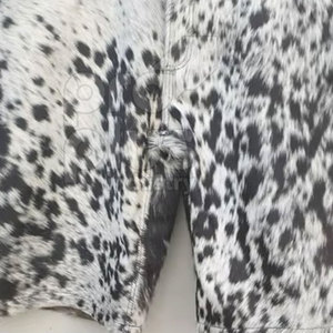 กางเกงขาสั้นหนังวัวแท้คุณภาพพรีเมียมแบบลำลองรักษ์โลกสำหรับใส่ในชีวิตประจำวัน - Product Image 6