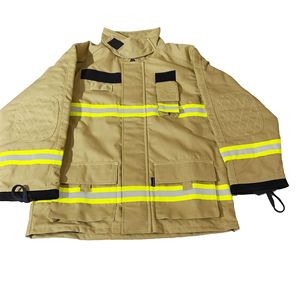 Uniforme de Bombero de Aramida Azul Marino Clásico, Tejido Nomex de Sarga, 4 Capas, para Bomberos - Product Image 3