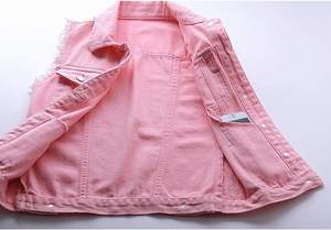 Gilet en jean décontracté pour femme, veste sans manches effilochée, avec hauts déchirés, sublimation personnalisée pour l'hiver - Product Image 2