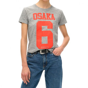 2024 Top Design Collection de T-shirts décontractés pour femmes 100% coton bouffé-imprimé dernier tissu de toile à la mode de haute qualité - Product Image 1