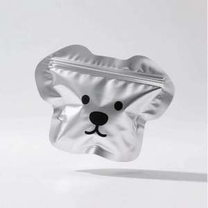 <strong>Custom</strong> Irregular Special Shape Mylar Bag with Logo Die Cut Zipper Packaging Pouch for Food Snack Candy <strong>Jewelry</strong> Party <strong>Supplies</strong> - Product Image 3