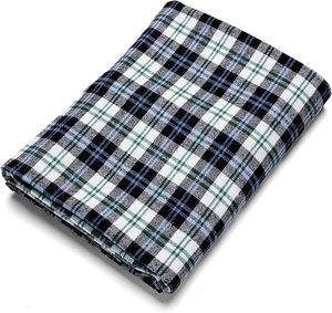 100% tissé imprimé 60 pouces tissu de coton 180gsm fil cardé avec motif écossais à carreaux tartan traditionnel pour rideaux - Product Image 1