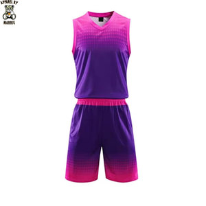 Ensemble d'uniformes de basketball avec impression personnalisée, en matériau sportif léger, pour commandes en gros et programmes scolaires – Fournisseur direct usine - Product Image 1