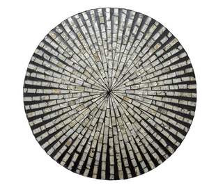 Mesa de comedor de estilo lujoso con incrustaciones de mosaico, manteles individuales tallados minucialmente, precio al por mayor, adecuado para colección de vajilla - Product Image 2