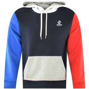 Venta al por mayor de alta calidad 100% algodón hombres pulóver con capucha de gran tamaño Puff impresión bordado Logo invierno Streetwear - Product Image 1