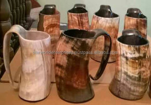 บัฟฟาโลวอกซ์ฮอร์นเบียร์ไวกิ้งแก้วฮอร์นวินเทจของสะสมฮอร์น Drinkware สําหรับใช้ในบ้านและโรงแรมจากผู้จัดจําหน่ายอินเดีย - Product Image 2