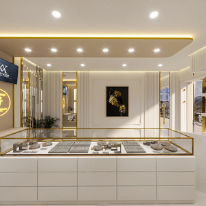 Vitrine d'extérieur pour bijoux et lunettes, autres meubles commerciaux, armoire d'angle, étagère pour magasin de détail - Product Image 4