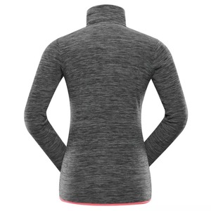 Expédition rapide Logo personnalisé Polyester avec Spandex chemises à manches longues et demi-fermeture éclair - Product Image 4