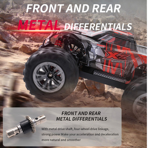 รถบังคับวิทยุ F14017A ขนาด 1/14 ความเร็วสูง แบบไม่มีแปรงถ่าน ขับเคลื่อน 4 ล้อ ล้อใหญ่ รุ่น <span class=keywords><strong>Bigwheel</strong></span>  2.4Ghz ของเล่นรถแข่งบังคับวิทยุ ของขวัญ - Product Image 6