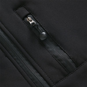 Veste Softshell pour homme au meilleur prix, confortable, coupe-vent, respirante, service OEM disponible à la vente - Product Image 5