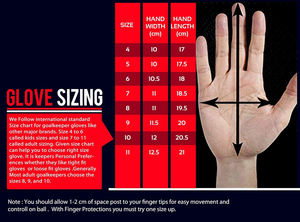 Gants de gardien de but de football en latex fabriqués en usine professionnelle Doigts entiers Bracelet de poignet réglable Tissu imperméable respirant Unisexe - Product Image 6