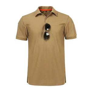 Camiseta Polo Táctica de Secado Rápido para Hombre, Estilo Cuello Camisero, Manga Corta, Absorbe la Humedad, para Entrenamiento y Deportes al Aire Libre - Product Image 4