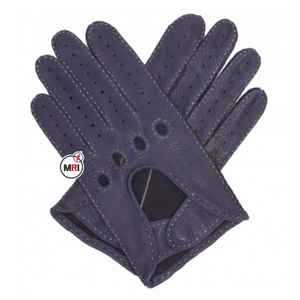 Guantes de cuero de fábrica de algodón blanco de piel de cabra para hombre Guantes de trabajo de conductor para uso diario - Product Image 6