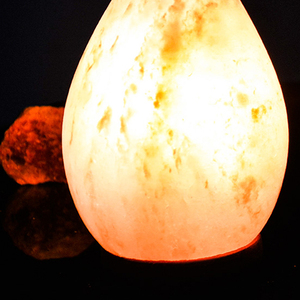 โคมไฟเกลือหิมาลัยสีชมพูโคมไฟเหนี่ยวนำตัวคริสตัลหินธรรมชาติใช้พลังงานไฟฟ้าดีไซน์บ้านร่วมสมัย - Product Image 4