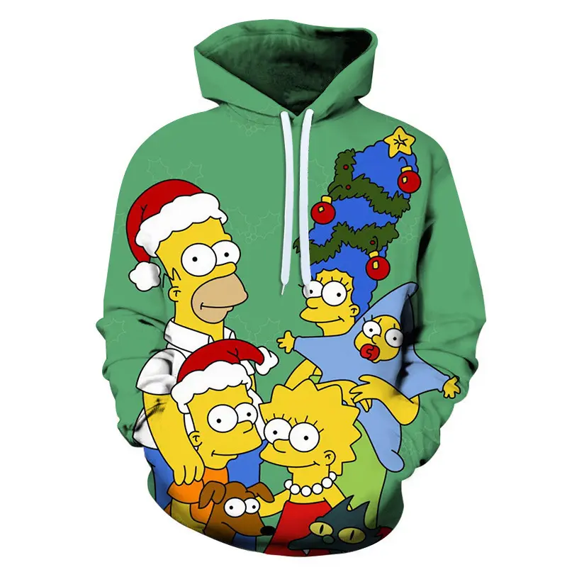 Wholesale Custom Logo Simpson Sweatshirts Quality Style
