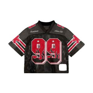 Vente en gros d'uniformes de football américain personnalisés maillot de sport au point sergé pour adultes et jeunes joueurs - Product Image 4