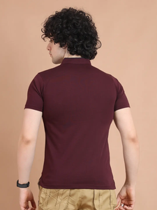 เสื้อยืดแขนครึ่งคอแมนดารินทันสมัยสวมใส่สบายลำลองสำหรับผู้ชายเหมาะกับชุดประจำวันและออฟฟิศ - Product Image 6