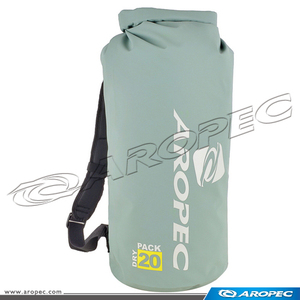 Sac étanche portable Aropec 20L IPX-7 en bâche transparente pour sports de plein air, plongée sous-marine et machine de compression de voyage - Product Image 2