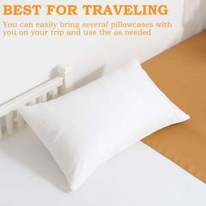 Funda De Almohada desechable no tejida para hotel, hospital, turismo, salón de belleza, funda de almohada desechable - Product Image 2