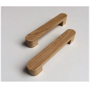 Tirador de madera de excelente calidad, tirador de armario de cocina, tirador de puerta de madera maciza, Color de madera natural diferente - Product Image 4