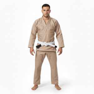 Kimono de Jiu Jitsu de la Mejor Calidad, Color Piel, Uniforme de Grappling Cómodo y Duradero de Modal, Conjuntos de Trajes de Artes Marciales con Diseño Personalizado - Product Image 2