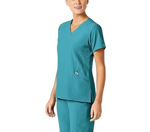 Venta al por mayor Hospital Uniforme Doctor Enfermera Traje Médico Cómodo Médicos Scrub enfermera Trajes Para Hombres Hecho En Pakistán - Product Image 2