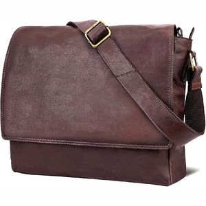 Sac de bureau en cuir véritable OEM de haute qualité pour hommes, sac en cuir avec logo personnalisé, nouvelle offre spéciale 2025 - Product Image 6