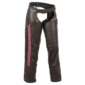 Nuevo diseño de cuero de estilo personalizado Chaps de cuero genuino suave de la mejor calidad Chaps completos en precio al por mayor - Product Image 1