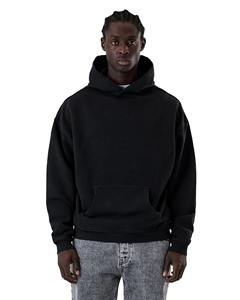 Custom Heavy Weight Cotton Pullover Mens Essentials High Street Hip Hop Oversized Plain Hoodies No String - Product Image 1