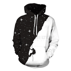 Sudadera con capucha de manga larga para hombre de alta calidad Sudadera con capucha de sublimación de patrón sólido de nuevo estilo para invierno - Product Image 1