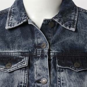 Veste en jean pour femme à prix abordable, manches longues, imperméable, écologique, coton et élasthanne, respirante, séchage rapide, automne-hiver - Product Image 4