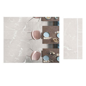 Carreau de dalle de porcelaine numérique de conception moderne 600x1800mm finition de sculpture Carreau de sol et de mur à bas prix pour immeuble de bureaux - Product Image 4