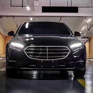 Rejilla de iluminación de parachoques delantero luminosa LED W214, nueva barra de luz de rejilla delantera luminosa LED para Mercedes Benz Clase E E200 2024-2025 - Product Image 4