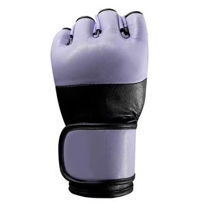 Gants de MMA en cuir de haute qualité, demi-doigts, avec poignées, pour l'entraînement de boxe et la vente en gros, tailles et couleurs personnalisées, logo inclus - Product Image 3