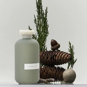 Botella de plástico Boston Squeeze de 300ml y 24/410 HDPE, embalaje ecológico de tacto suave para productos para el cuidado del cabello y el cuidado del cuerpo - Product Image 3