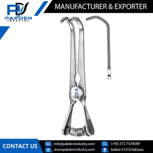 Pince DeBakey Satinsky en acier inoxydable réutilisable de qualité supérieure, instrument chirurgical manuel, certifié CE, garantie 1 an - Product Image 2