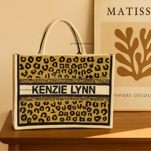 Sac fourre-tout en toile géométrique perlé fait main avec poignée en bambou, brodé noir de luxe, par Glitter Exports (vente en gros) - Product Image 6