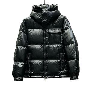 Vestes d'hiver pour hommes Vente en gros Vestes en peluche Vêtements d'extérieur à fermeture éclair Automne duvet Hiver Vestes en peluche pour hommes Haute qualité Noir OEM - Product Image 1