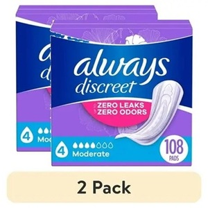 Serviettes absorbantes Always Discreet Long Plus pour incontinence |   Toujours Discret - Product Image 5